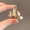 Broche com Acabamento de Luxo, Estilo Nicho e Simples, Alfinete de Roupa, Acessório de Pérola para Terno, Broche
