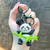 Colgante Llavero Panda de Bambú, Adorno de Panda Exquisito y Lindo, Accesorio para Mochila, Llavero de Coche Colgante Venta al por Mayor