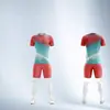 Heta Fabricante de Origem Novo Uniforme de Futebol Terno Corpo Inteiro Personalizado Secagem Rápida Uniforme de Futebol Uniforme de Estudante
