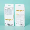 Cable de Datos Uno a Uno, Uno a Tres Empaque de Caja de Papel, Cable de Carga Universal Ventana Neutra Caja de Empaque Lista para la Venta