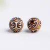 Novas Contas Dzi de Ágata Estilo Chinês Contas Soltas Contas Artesanais Acessórios para Joias DIY Pulseiras Estilo Xizang Contas de Buda Contas Espaçadoras