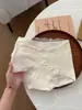 Pantaloncillos Hipster de Encaje de Algodón Puro de 10A para Niñas Entrepierna Extendida Transpirables Calzoncillos Tipo Boxer Clase A Algodón Puro Antibacteriano Grado 10a