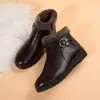Novedad Moda Otoño e Invierno 2025 Zapatos de Algodón Versátiles para Mujer, Cómodos Casual Planos Antideslizantes Cómodos Zapatos de Algodón para Mujer