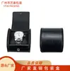 Cuero Brillante Negro Nueva Caja de Reloj Caja de Empaque Caja de Regalo Caja de Regalo Negocio Guangzhou Fabricante Producción Venta al por Mayor Personalización