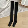 Calcetines sin costuras Jk para mujer, Nuevos calcetines holgados de otoño hasta la rodilla, Calcetines de color liso estilo japonés casual versátiles hasta el muslo, Calcetines Zhuji