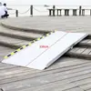 Rampa Plegable para Silla de Ruedas para Personas Mayores con Discapacidades, Puente de Escalón de Aleación de Aluminio, Rampa para Subir Escaleras