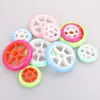 Ventas Directas de Fábrica Ruedas Giratorias de PVC Transfronterizas para Coches de Juguete para Niños y Cochecitos de Bebé, 118*24mm