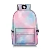 Etiquetado personalizado transfronterizo de Temu, estampado con renderizado de ensueño, protector de columna, reduce la carga, mochila escolar, bolsa de doble hombro de gran capacidad, fábrica