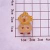 Dibujo Animado Lindo Capibara Luminoso Cobaya Accesorios de Resina Pegamento de Crema DIY Parche para Funda de Teléfono Móvil