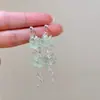 Pendientes de Borlas de Flor de Hada para Mujer, Diseño de Nicho de Verano, Estilo de Resort de Playa de Alta Gama, Pendientes Impresionantes para Mujer, Modernos