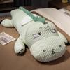 Almofada Doudou Dinossauro de Gelo Cama de Dormir para Meninas com Pernas Almofada para Dormir de Lado Almofada de Cabeceira para Grávidas Meninos Almofada de Cabeceira Verão
