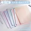 Carpeta de palanca giratoria a todo color Carpeta de documentos A4 para almacenamiento de exámenes de estudiantes Carpeta con insertos transparentes Carpeta de oficina