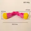 Nuevo juguete para mascotas de espuma TPR estilo japonés y coreano, hueso, perro pequeño, limpieza de molares, anillo de mordida para dientes