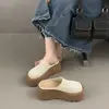 Chanclas de suela gruesa transfronterizas europeas y americanas para mujer, de moda para uso en exteriores, nuevas sandalias de playa de verano 2026, zapatos casuales