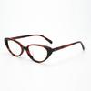 2024 Nuevos Lentes Cat-Eye de Montura Pequeña para Mujer, Estilo Urbano Moda Europea y Americana Gafas de Sol de Moda para Mujer, Protección Ocular Tenney