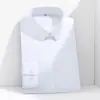 Camisa de Seda de Manga Corta para Hombre, Color Sólido, Ropa de Trabajo Formal, Antiarrugas, Sin Planchar, Venta al por Mayor Directa de Fábrica