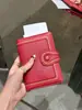 Venta Caliente de Verano Portapasaporte Color Rojo Borgoña Portatarjetas Bolso para Documentos Bolso para Pasaporte Bordado Antirrobo RFID Estilo Japonés y Coreano