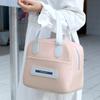 Bolsa de almuerzo cuadrada con cara sonriente Runhui Luggage para trabajadores de oficina, bolsa Bento, bolsa para mantener la frescura al aire libre, bolsa aislada portátil para estudiantes