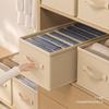 Caja de Almacenamiento y Organización de Ropa de Tela al por Mayor Caja de Almacenamiento de Ropa para Armario Extra Grande Caja de Almacenamiento de Ropa Tipo Cajón Caja de Almacenamiento de Pantalones