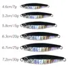 Casting de Costa a Larga Distancia Placa de Hierro Plomo Peces 7G-30G Marca Maru Tercera Generación Señuelo para Caballa Señuelo Cebo Spinner Placa de Hierro Marca Maru