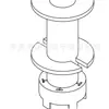 Base Magnética de Anel Indutor Base Base BASE-1016 de 38,3 mm