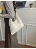 Alto Valor Estético, Bolso Tote Tejido de Gran Capacidad, Estilo Casual y Perezoso, Bolso de Hombro/Axila, Bolso de Mano para Viajes Diarios