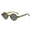 Gafas de Sol Polarizadas Estilo Old Money Europeo y Americano Personalizadas Transfronterizas para Hombres y Mujeres 8672 Moda Callejera Estilo Retro Montura Redonda Gafas de Sol Protección Solar