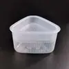 Molde para bolas de arroz DIY para niños, molde de arroz sushi de triángulo amoroso, juego de herramientas de molienda con forma de bola de arroz para que coma el bebé