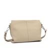 Bolsa de cidade inclinada de couro de vaca com camada completa, nova bolsa de ombro da moda internacional, bolsa de mão multifuncional, bolsa envelope de couro macio para mulheres