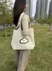 2026 Nova Bolsa Casual Transfronteiriça Bolsa de Tricô de Grande Capacidade Bolsa de Mão Bolsa de Ombro Único Feminina Bolsa Transversal Bolsa Tote para o Trabalho