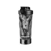 Taza mezcladora eléctrica 700ml gran capacidad para batido de proteínas fitness batido en polvo café taza de agua deportiva versión recargable personalizada