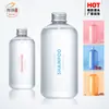 Fornecimento Direto do Fabricante Frasco de Shampoo 300ml San Gu Frasco de Gel de Banho Tampa de Alumínio Frasco de Loção Cosmética Frasco de Plástico