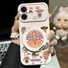 Funda de Teléfono de Personaje Estrella de Bebé Llorando de Dibujos Animados para Apple 17 Pro Max, Alto Valor Estético con Soporte para Niñas, Compatible con Huawei Xiaomi 15