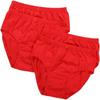 Braguitas de algodón para mujer, de mediana edad, de cintura alta, de color liso, holgadas, transpirables, de talla grande, venta al por mayor