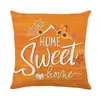 Amazon Cosecha de Otoño Estampado de Calabaza Funda de Almohada Cojín para Coche Nuevo Decoración para el Hogar Cojín para Sofá