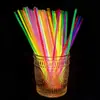 Pulseira Luminosa Bastão Glow para Crianças Brinquedo DIY Festival de Dança Fluorescente Festa Acampamento ao Ar Livre Bastão de Torcida