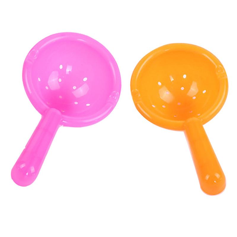 橙色粉色漏勺