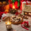 Tabla de Cortar de Frutas Personalizada Bandeja Creativa de Alce Navideño Bandeja de Madera para Snacks Bandeja de Frutas Secas Plato de Decoración para el Té de la Tarde