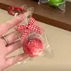Colgante de Manzana, Llavero de Viaje Seguro, Colgante de Atmósfera Creativa, Colgante de Pareja para Nochebuena, Pequeño Regalo