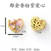 Accesorios estilo chino Chapados en oro Cuentas espaciadoras Pulsera hecha a mano para DIY Cadena para teléfono Color del Dios de la Riqueza Amarillo Colgante de la fortuna que conserva el color Agujero grande Venta al por mayor