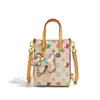 Bolsa Pequena de Ombro Cruzado com Estampa de Celular 2026 Bolsa Feminina Retro Novo Estilo Grande Capacidade Novo Estilo de Verão 2026