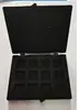 Caja de chips con ranura de plástico, silicona, cristal, BGA, componentes electrónicos aeroespaciales, IC, caja de embalaje de espuma antiestática