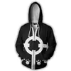 2023 Transfronterizo Nuevo One Piece Animación Impresión Digital 3D Sudadera con Capucha Cosplay