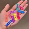 Grampo de Cabelo DIY Menina Cor Doce Barraca de Feira da Noite Pequeno Grampo de Cabelo Dopamina Colorido Grampo Bico de Pato Acessórios de Cabelo Atacado