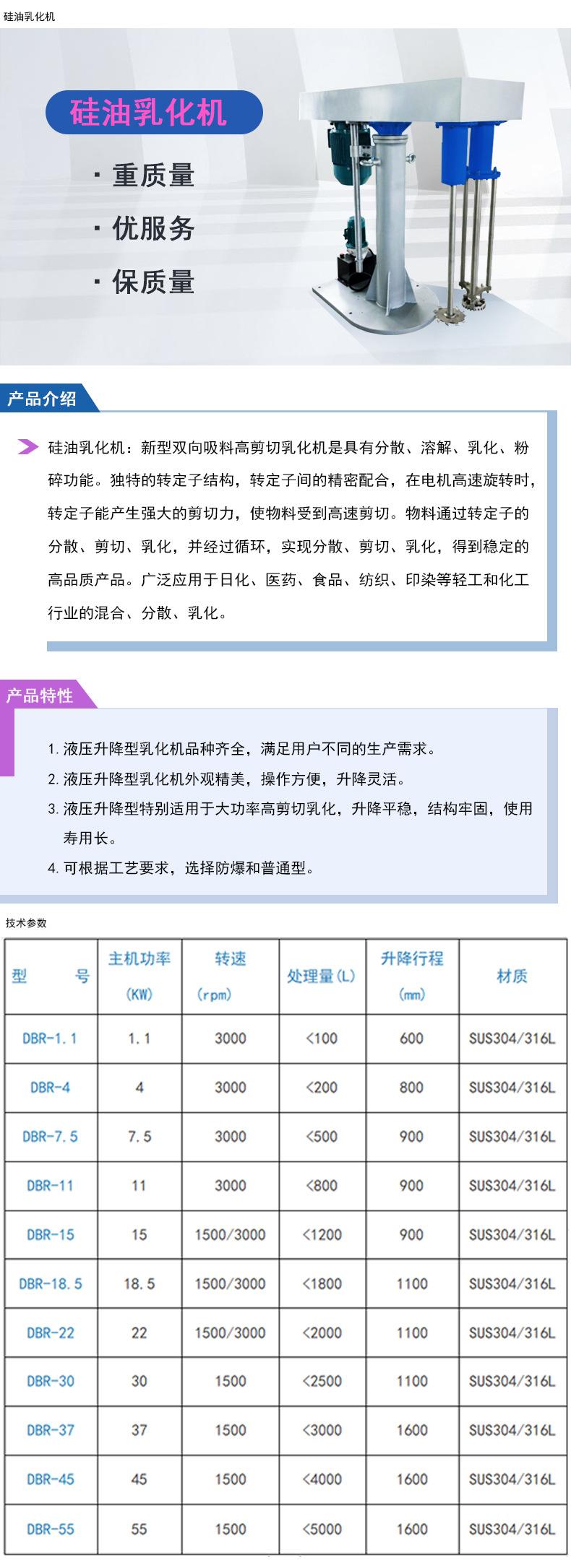 硅油乳化机