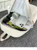 Mochila Escolar Estilo Japonês Estilo Ins Amarelo Leitoso Mochila Feminina Estilo Harajuku Casual Versátil Pequena Bolsa Viagem Mini Mochila