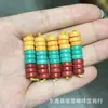 Contas Coloridas Arco-Íris de Vidro Sherpa Sementes de Paixão Contas Espaçadoras Contas Cilindricas Multicor Contas Estilo Antigo Contas para Artesanato DIY Contas de Fio Feitas à Mão