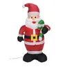Suministro directo de fábrica artículos navideños populares decoración de patio regalos 1.2 m Papá Noel inflable juguetes inflables