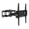 Soporte de pared universal para TV con ángulo ajustable, estante de suspensión para monitor de vigilancia, soporte de pared de doble brazo