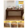 Mesa com Estante Integrada Mesa de Estudo Doméstico para Estudantes Mesa de Escritório Simples Novo Modelo 2026 Mesa de Computador de Parede para Quarto